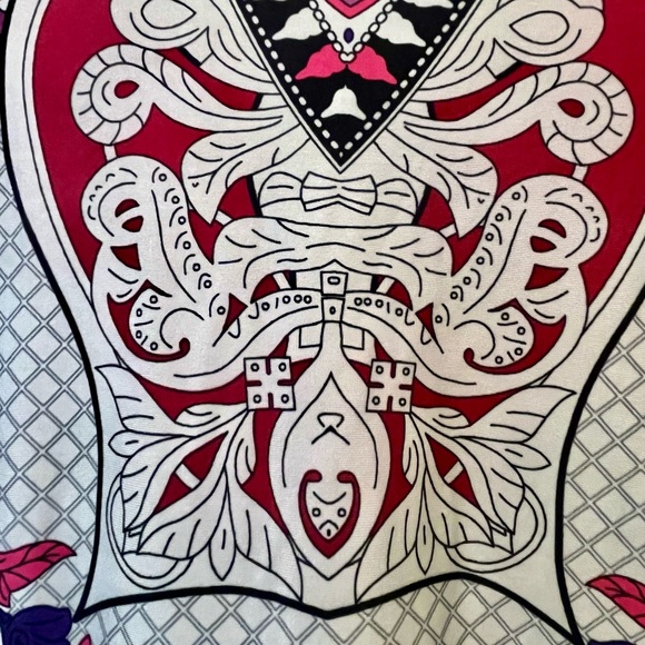 Jean-Pierre Klifa Paris NWT Multicolored Daphne Dress Sz L - Picture 3 of 9